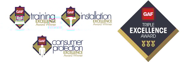 what-is-the-gaf-triple-excellence-award