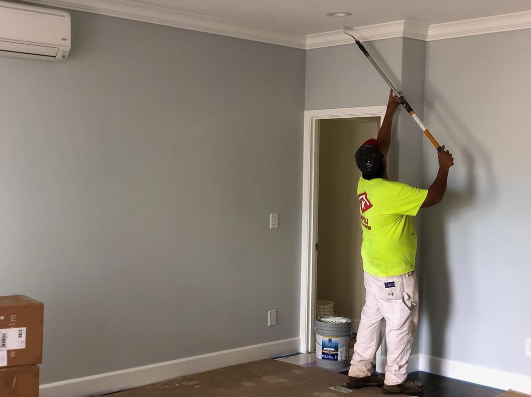 House painter working in Ewa Beach