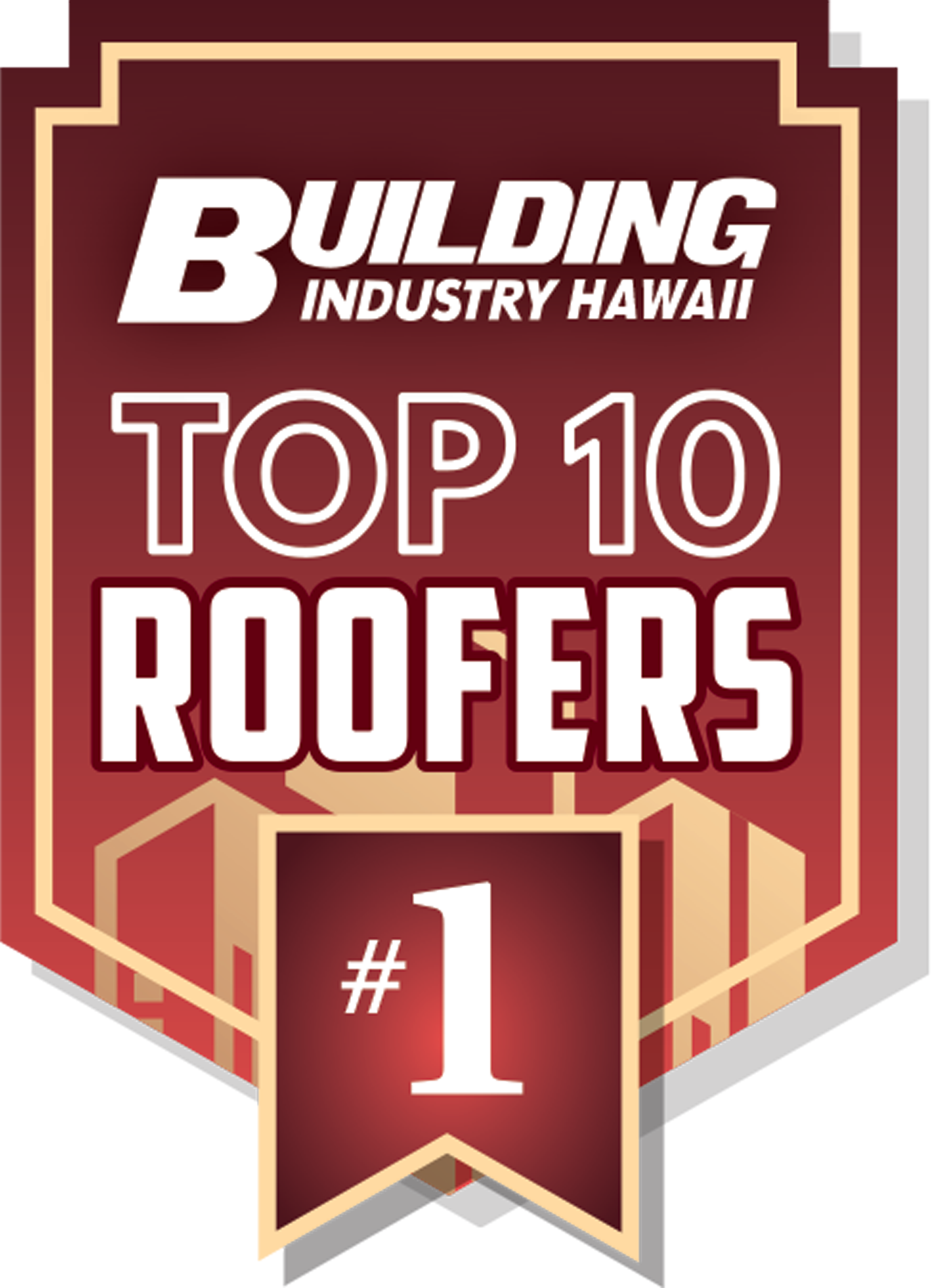 Kapili Top 1 Roofer Badge