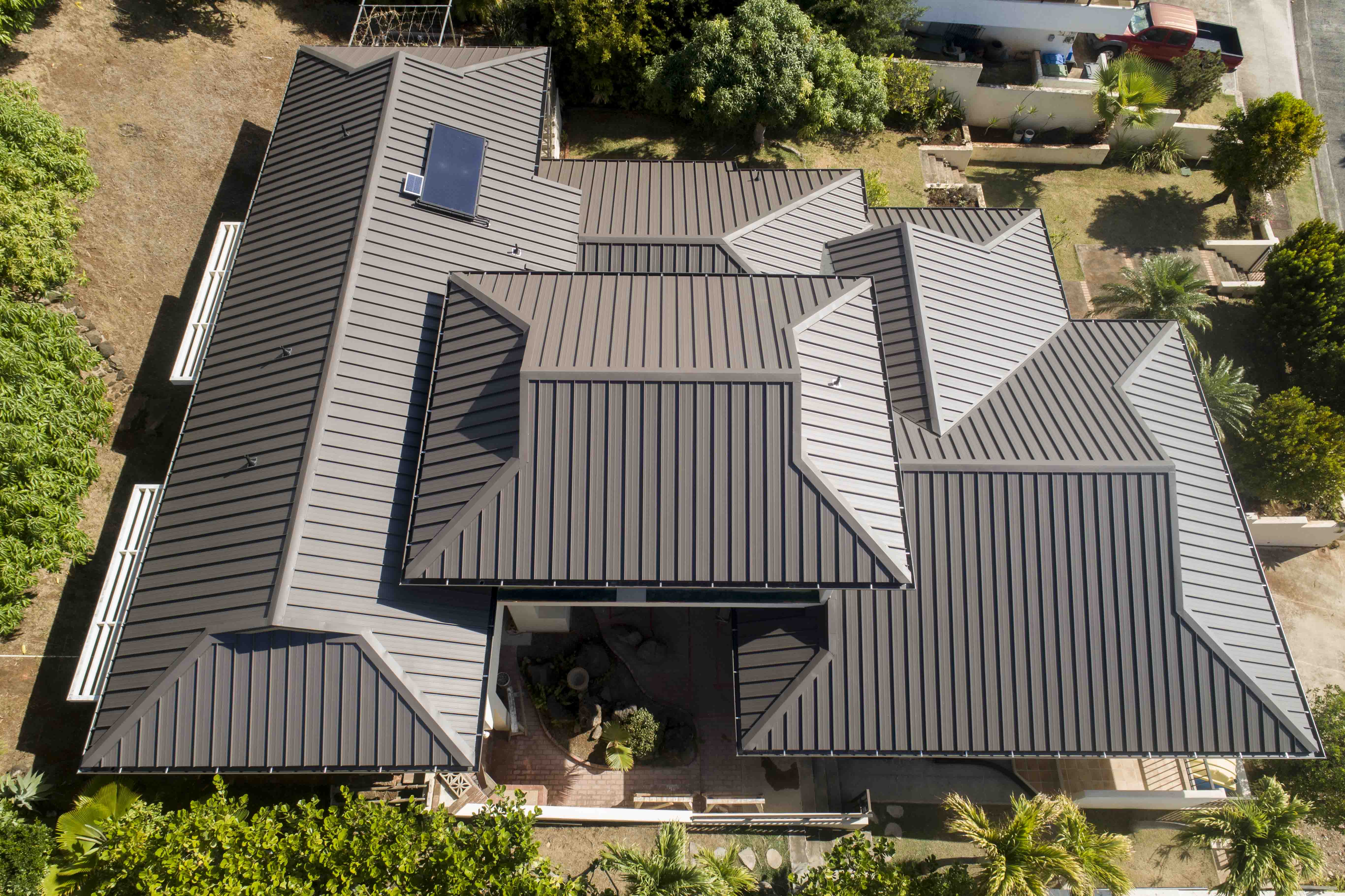 Standing Seam Metal Roofing Project