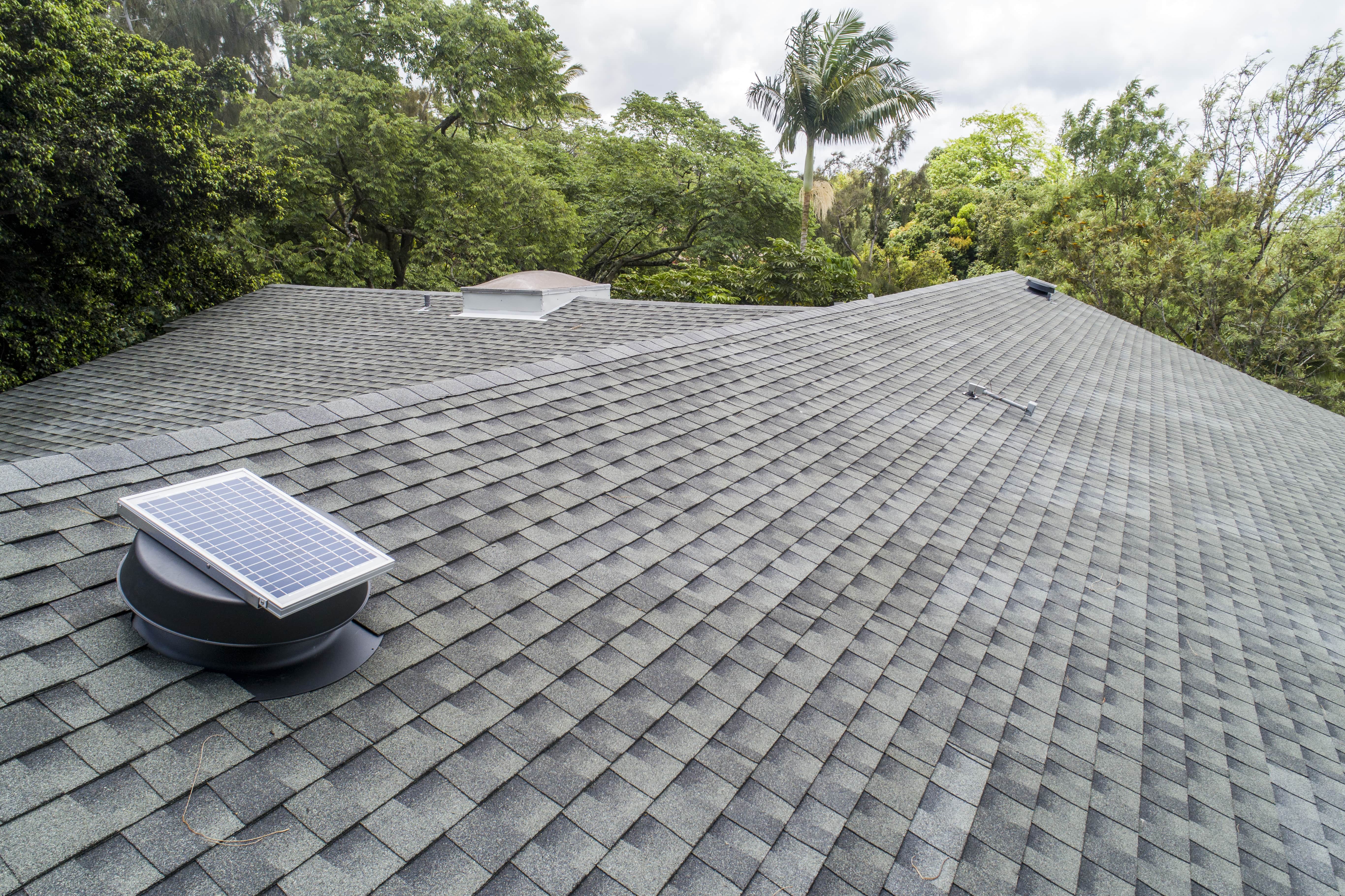Solar Fan Installation