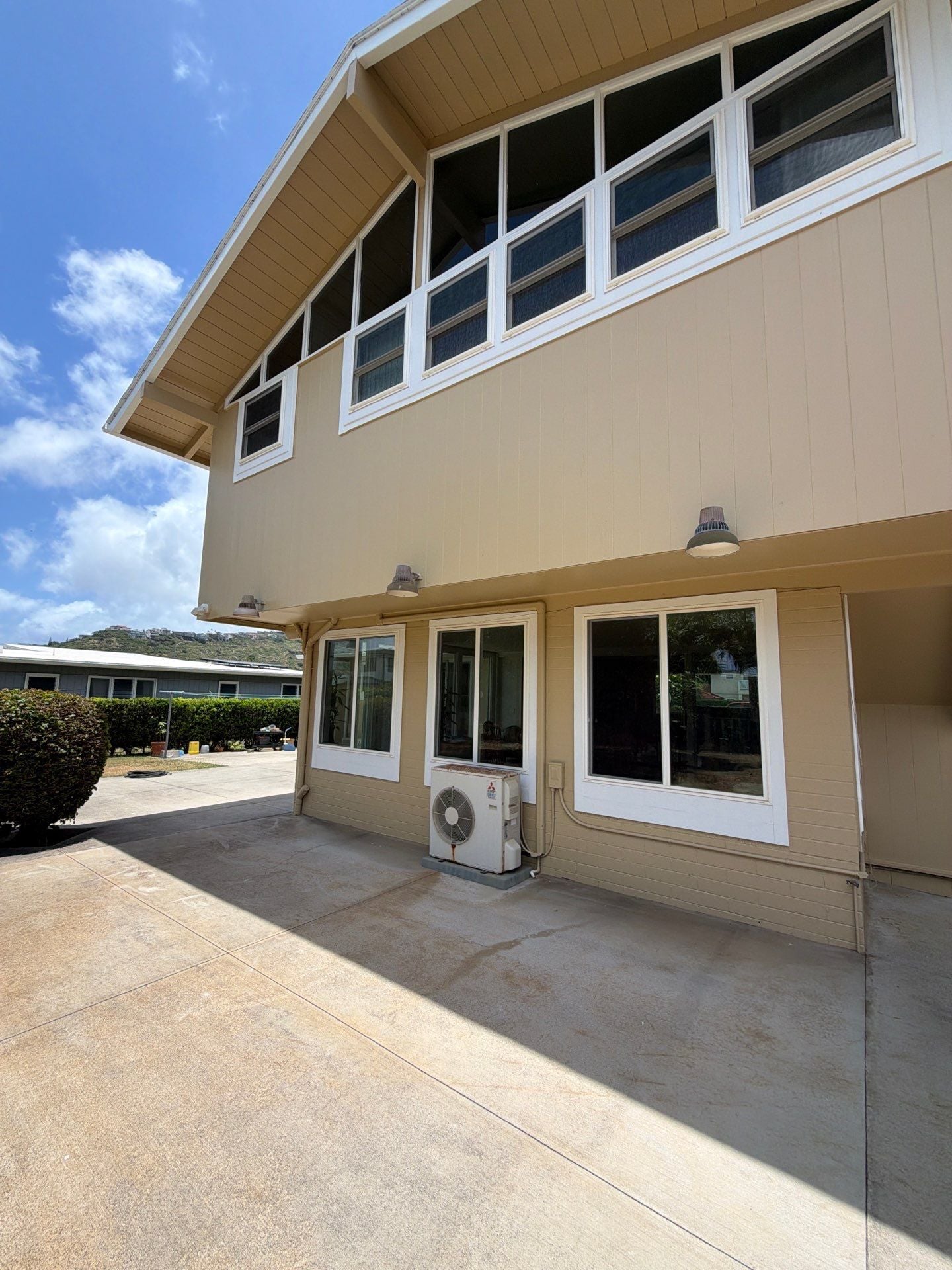 Professional exterior house painting project completed in Ewa Beach, Hawaii
